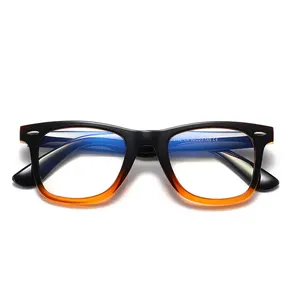 Monturas Ópticas Cuadradas TR90 de Moda para Hombre y Mujer, Gafas de Computadora con Protección Anti Luz Azul, Monturas Ópticas Modernas y Sencillas para <span class=keywords><strong>Miopía</strong></span> - Product Image 3