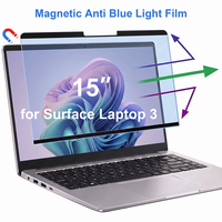 Fabricant de films protecteurs d'écran magnétiques anti-lumière bleue OEM/ODM pour Microsoft Surface Laptop 3 15 pouces, film anti-UV