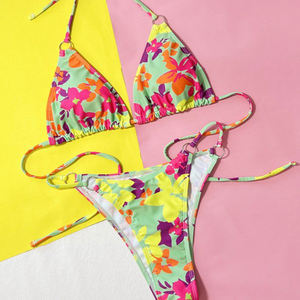 YY5883 Nouveau maillot de bain deux pièces sexy en string personnalisé avec motif de fille nue mignonne pour femmes, fabrication de maillots de bain, service OEM, bikinis - Product Image 2