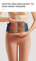 Patch chauffant adhésif jetable pour la taille et le corps Pack chaud Équipement thermique de soulagement de la douleur activé par l'air pour les menstruations des femmes