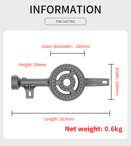 Quemadores de hierro fundido <span class=keywords><strong>para</strong></span> cocina, nuevo diseño moderno, <span class=keywords><strong>para</strong></span> <span class=keywords><strong>comprar</strong></span> cocinas a Gas - Product Image 6