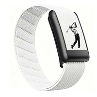 Pour la montre connectée Whoop 5.0, livrée avec un bracelet de remplacement en nylon tissé haute élasticité, motif logo personnalisable