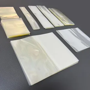 Banda termorretráctil de plástico para mascotas, envoltura transparente de película de PVC para productos cosméticos