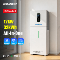 Système de stockage d'énergie tout-en-un monophasé 12kW 30kWh 16kWh norme américaine 120/240V pour maison solaire ESS