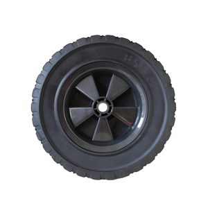 Diâmetro <span class=keywords><strong>200mm</strong></span> 8 Inch Pequeno Pneu Sólido, Roda De Mão Dobrável, Jardim Spreader Roda - Product Image 2