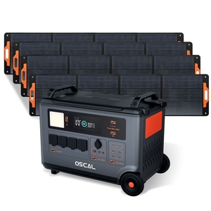 Panel Solar Plegable Oscal PM200 Pro de 200W, Estación de Energía Portátil con Enchufe para EE. UU./UE, Carga Ecológica, Garantía de 5 Años, 23% de Eficiencia - Product Image 1