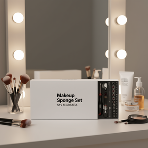 <b>Makeup</b> Sponge Set 519 M 608AEA Professional Beauty <b>Tool</b> for Face Application - Product Image 3