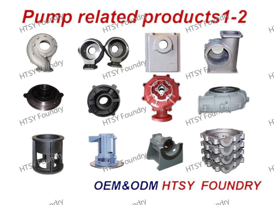 OEM Casting Gear Pump Housing Oil Pump Housing Mud Pump Body Made in