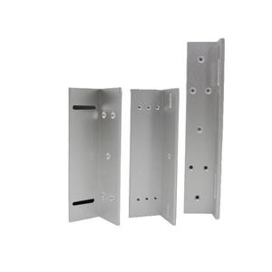 280kg Electromagnetic <b>Lock</b> LZ Bracket, Aluminum Alloy L & Z Type Mounting Bracket - Product Image 1