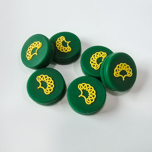 Amortisseur de vibrations pour raquette de <span class=keywords><strong>tennis</strong></span> personnalisé de haute qualité, 25*25*8mm, silicone, anti-vibration, durable, pour usage universel - Product Image 4
