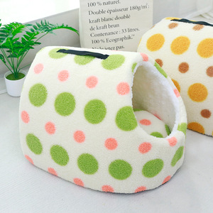 Nidos para mascotas de otoño e invierno, nidos universales para gatos y perros, nidos cálidos a prueba de frío, nidos para dormir, nidos semicerrados, portátiles - Product Image 6