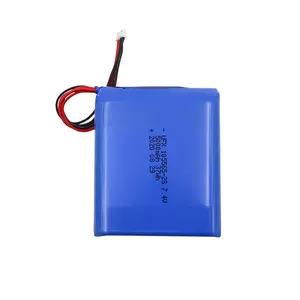 中国ポリマーリチウムイオン電池メーカーカスタムエアクリーナーバッテリーUFX105565-2S 5000mAh 7.4V充電式Li-poバッテリー