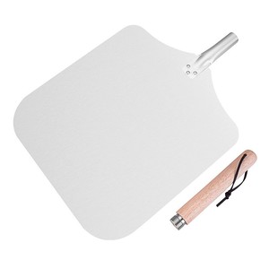 Pala per <span class=keywords><strong>Pizza</strong></span> in Alluminio Personalizzata con Manico in Legno - Product Image 5