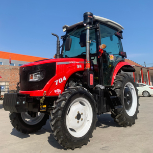 Tractores agrícolas multipropósito 4x4 – 50HP, 60HP, 80HP, con cabina y toma de fuerza, ideales para uso en granjas y huertos - Product Image 1