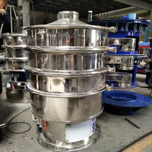 Stainless Steel Powder Rotary Abrasive Vibration Sieve Machine