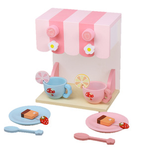 <span class=keywords><strong>Cafetera</strong></span> de setas de madera para niños, accesorios de juego de rol de cocina, <span class=keywords><strong>juguete</strong></span> interactivo educativo para padres e hijos DIY - Product Image 5