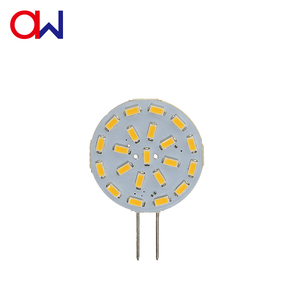 Ampoule LED G4 AC DC 12V 2W, carte PCB ronde, mini lampe G4 sans boîtier pour éclairage d'armoire, camping-car, bateau - Product Image 2