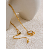 JINYOU 4656 conception chinoise bonne chance coquille naturelle pendentif collier à la mode en acier inoxydable pendentif collier pour femmes bijoux