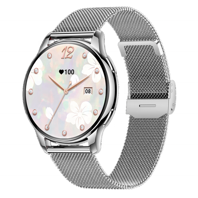 2024 YiQungo Fashion Sport Smart Watch for Women IP67 Waterproof for Calling Heart Rate Monitor AMOLED 1.32" Touchscreen