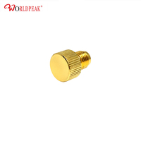 Composant d'étalonnage RF court SMA femelle 50 Ohm, connecteur coaxial de précision à court-circuit plaqué or, vente directe usine