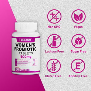 Compresse Probiotiche Personalizzate per Donne, Integratore Probiotico 60 Miliardi di CFU, Produzione OEM di Compresse Probiotiche Femminili - Product Image 3