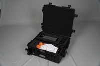 Ballon lumineux LED gonflable commercial, sur mesure, alimenté par courant alternatif/continu, portable, avec valise