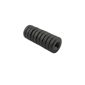 Precio al por mayor fuerte material magnético de tierras raras redondo N52 avellanado negro recubierto de epoxi imán - Product Image 6