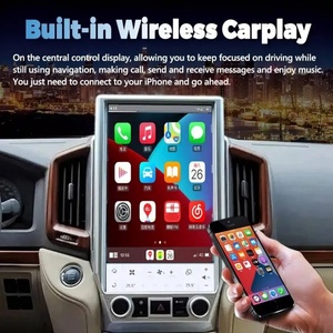 หน้าจอสัมผัสแบบ Capacitive ขนาด 16 นิ้ว ระบบ Android 13 ความละเอียด 1920x1080 พร้อม DSP สำหรับรถยนต์ Land Cruiser 200 LC300 ปี 2016-2020 ระบบนำทาง GPS Carplay - Product Image 2