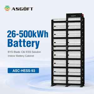 Sistema de Almacenamiento de Energía Comercial e Industrial Powergo en Contenedor/Gabinete de 200kwh, 400kwh, 215kwh, 225kwh, 241kwh, 150kw, 300kw, 500kw - Product Image 1