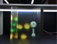 P6 RGB Muxwave Haute Luminosité Intérieur Auto-Adhésif Flexible LED Film Écran Led Affichage