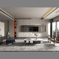 Meubles de salon modernes en bois sur mesure, écologiques, multifonctionnels, gain de place, tailles personnalisées, styles flexibles