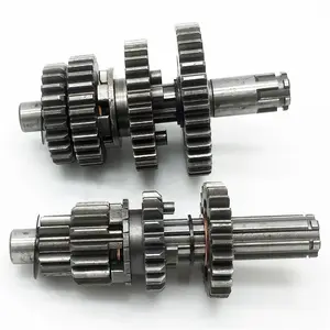dongguan Factory sell Counter Shaft Gear Box Gearbox Shaft and Motorcycle Transmission Parts Main Sub Transmission Shaft