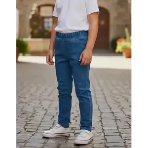 Jeans deportivos Adrenaline para niños, color azul claro, 1-4 años, cintura media, estilo casual - Product Image 1