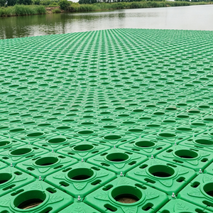 Sunsbuild - Jardinera Flotante Cuadrada de Polietileno Verde, Duradera, para Jardín Acuático, Estanque, Zona Húmeda y Lago - Product Image 6