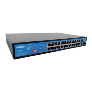 Switch Ethernet PoE Pasivo Gigabit de 24 Puertos Ewind, 1-8 Puertos, Compatible con Función Watch Dog, VLAN, Larga Distancia de 250M - Product Image 2