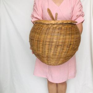 ตะกร้าหวายแอปเปิ้ลธรรมชาติสำหรับใช้ในโรงรถ - Product Image 6