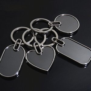 Cá Nhân Hoá Tùy Chỉnh Kim Loại Men Trống Vòng Hình Trái Tim Khắc Móc Brass Logo Mềm Keychain Tùy Chỉnh Kim Loại Keychain - Product Image 4