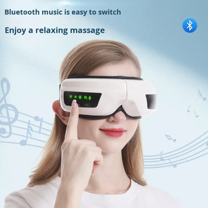 Masseur oculaire Bluetooth, compression d'air et thérapie thermique pour le soin des yeux. Massage par vibration. Idéal pour le bureau, les voyages et la maison. - Product Image 1
