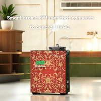 Diffuseur d'arômes électrique mural sans eau 200 ml, 5381 pieds carrés, brume froide, contrôle par application avec alarme de niveau de liquide pour usage hôtelier