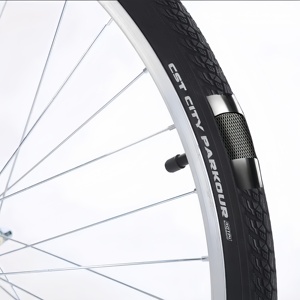 Vélo de ville pour femme en acier à haute teneur en carbone, vintage, 24/<span class=keywords><strong>26</strong></span> pouces, pneus durables, vitesse unique, frein à étrier latéral, vélo classique pour femme - Product Image 4