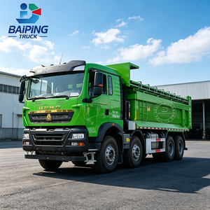 Camion benne d'occasion Sinotruk Howo 8x4, 40 mètres cubes, 12/10 roues, à <span class=keywords><strong>vendre</strong></span>, norme d'émission Euro 5, conduite à gauche - Product Image 1