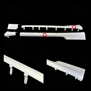 Faldones laterales de fibra de vidrio estilo OE para Nissan Skyline R34 GTR 1998-2002 - Product Image 4