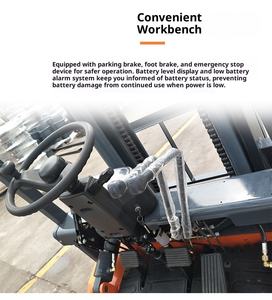 Montacargas Eléctrico de Alta Eficiencia de 1-2 Toneladas con Asiento, Conducción Moderna, Centro de Carga de 500 mm para Almacenes de Suministro, Montacargas Versátil para Manejo de Materiales - Product Image 3