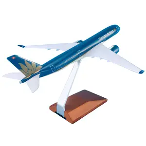 30cm 1/200 scale alloy Vietnam Airlines A350-900 simulation static passenger aircraft model