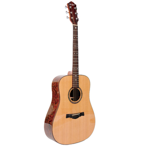 Geake S-500กีตาร์อะคูสติกไม้ซีดาร์ขนาด41นิ้ว <span class=keywords><strong>Dreadnought</strong></span> ทำด้วยมือ - Product Image 4