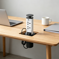 Prise intelligente automatique de cuisine îlot intégré OEM prise d'interrupteur de bureau cachée prise de levage