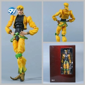 โมเดลฟิกเกอร์แอคชั่น ดิโอ แบรนโด จาก JoJo's Bizarre Adventure ของสะสมในกล่อง ตุ๊กตาขยับได้ งานพลาสติก - Product Image 2
