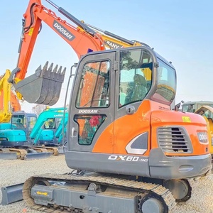 Excavatrice d'occasion coréenne de haute performance Doosan DX60E DH60BC DH60-7 DX60E-9C DX55 6 tonnes à vendre en stock - Product Image 1