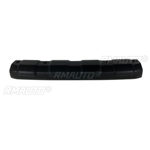Cubierta Decorativa para el Panel Inferior del Parachoques Delantero para Mitsubishi Pajero Montero V97 V93 2015-2020, con 4 Hebillas, Negro Plateado - Product Image 2