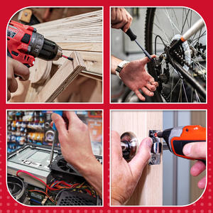 Puntas de destornillador Mata <span class=keywords><strong>Obeng</strong></span> de doble extremo Torx de 50 mm para destornilladores potencia de impacto - Product Image 3